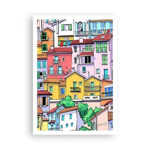 Poster - Merry City - 70x100 cm