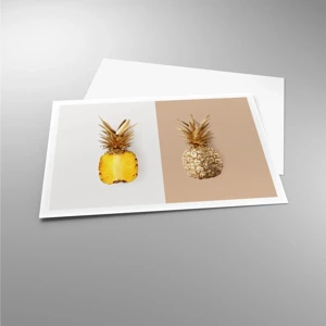 Poster - Pineapple for Us - 100x70 cm