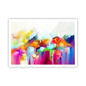 Poster - Rainbow Has Bloomed - 100x70 cm