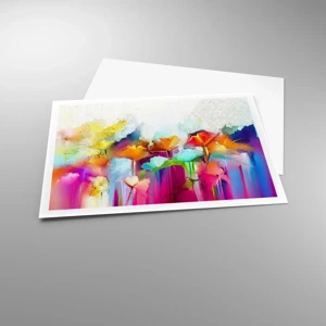 Poster - Rainbow Has Bloomed - 100x70 cm