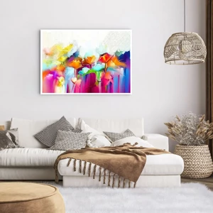 Poster - Rainbow Has Bloomed - 100x70 cm