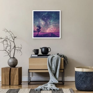 Poster - Under Magical Sky - 50x50 cm