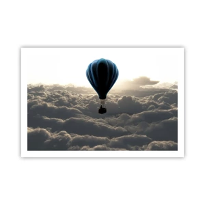 Poster - Wanderer above Clouds - 91x61 cm