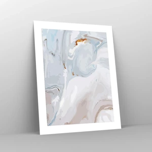 Poster - White Fusion - 40x50 cm