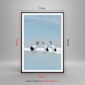 Poster in black frame - After a Hot Day - 70x100 cm