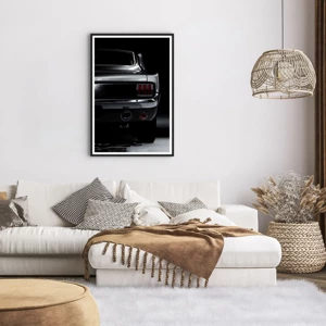 Poster in black frame - Charm of the Classic - 61x91 cm