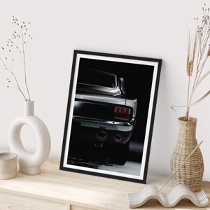 Poster in black frame - Charm of the Classic - 61x91 cm