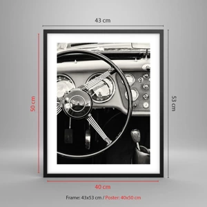 Poster in black frame - Collector's Dream - 40x50 cm