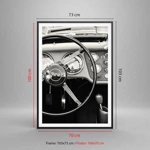 Poster in black frame - Collector's Dream - 70x100 cm