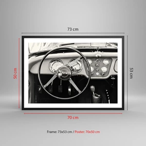 Poster in black frame - Collector's Dream - 70x50 cm