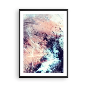 Poster in black frame - Feel the Wind - 50x70 cm