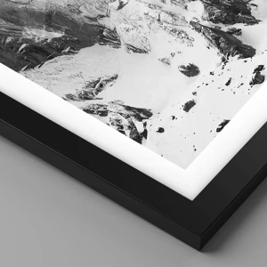 Poster in black frame - Granite Ridge - 91x61 cm