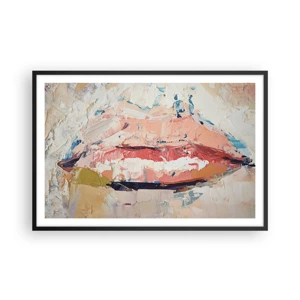 Poster in black frame - It Awakens the Senses - 91x61 cm