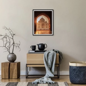 Poster in black frame - Monument of Unearthy Love - 40x50 cm