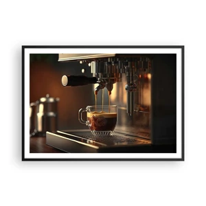 Poster in black frame - Sensual Mixture - 100x70 cm