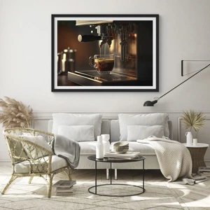 Poster in black frame - Sensual Mixture - 100x70 cm