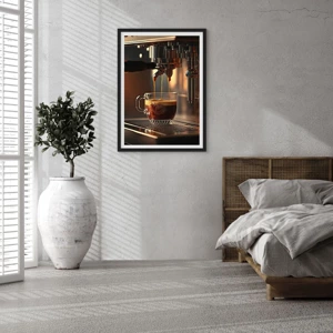 Poster in black frame - Sensual Mixture - 30x40 cm