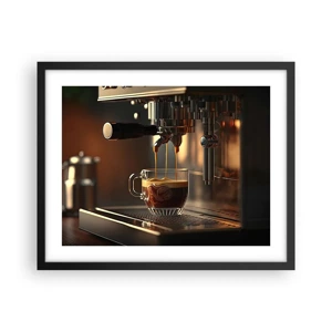 Poster in black frame - Sensual Mixture - 50x40 cm