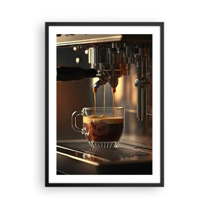 Poster in black frame - Sensual Mixture - 50x70 cm