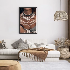 Poster in black frame - Talismans, Rituals of Womanhood - 61x91 cm