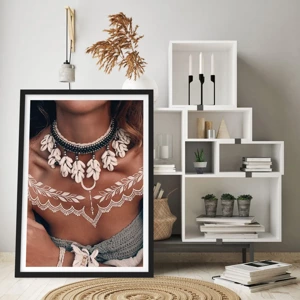 Poster in black frame - Talismans, Rituals of Womanhood - 61x91 cm