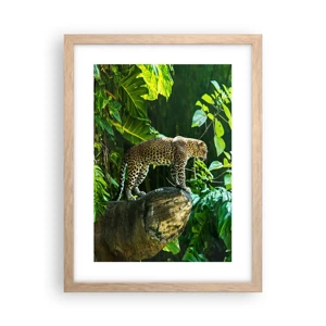 Poster in light oak frame - Going Hunting? - 30x40 cm