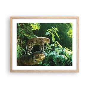 Poster in light oak frame - Going Hunting? - 50x40 cm