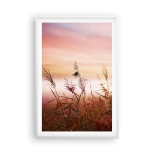 Poster in white frmae - Blowing in the Wind - 61x91 cm