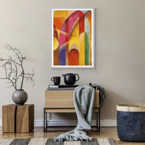 Poster in white frmae - Cathedral of the Sun - 50x70 cm