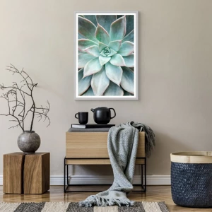 Poster in white frmae - Heart of a Desert - 50x70 cm