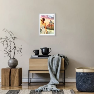 Poster in white frmae - Venice Adventure - 30x40 cm