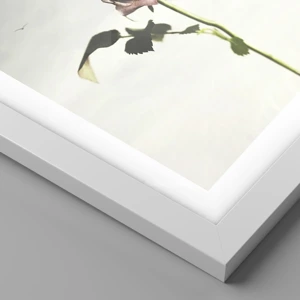 Poster in white frmae - Welcoming of Spring - 30x40 cm