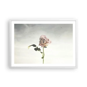 Poster in white frmae - Welcoming of Spring - 70x50 cm