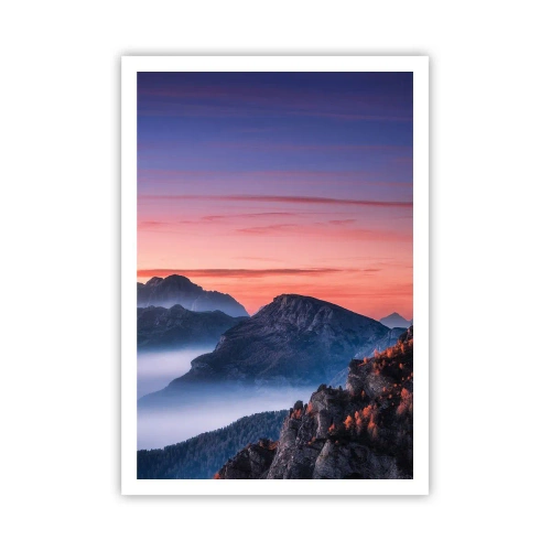 Poster - Over the Valleys - 70x100 cm