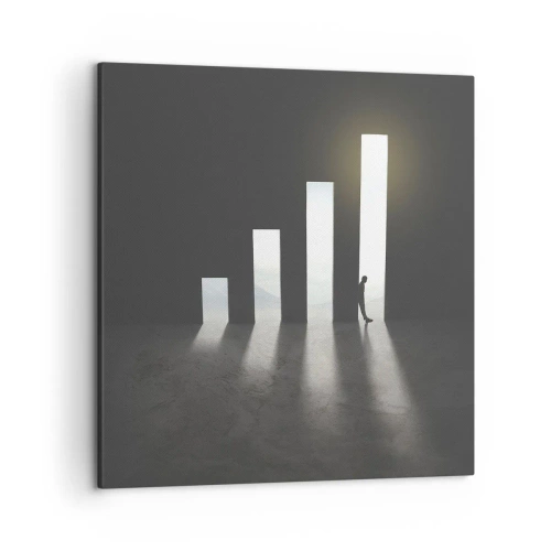 Canvas picture - Success - Impression - 50x50 cm