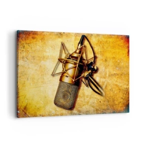 Canvas picture - Golden Years of the Radio - 100x70 cm