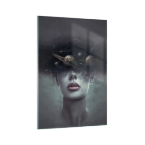 Glass picture - And Planets are Revolving… - 70x100 cm