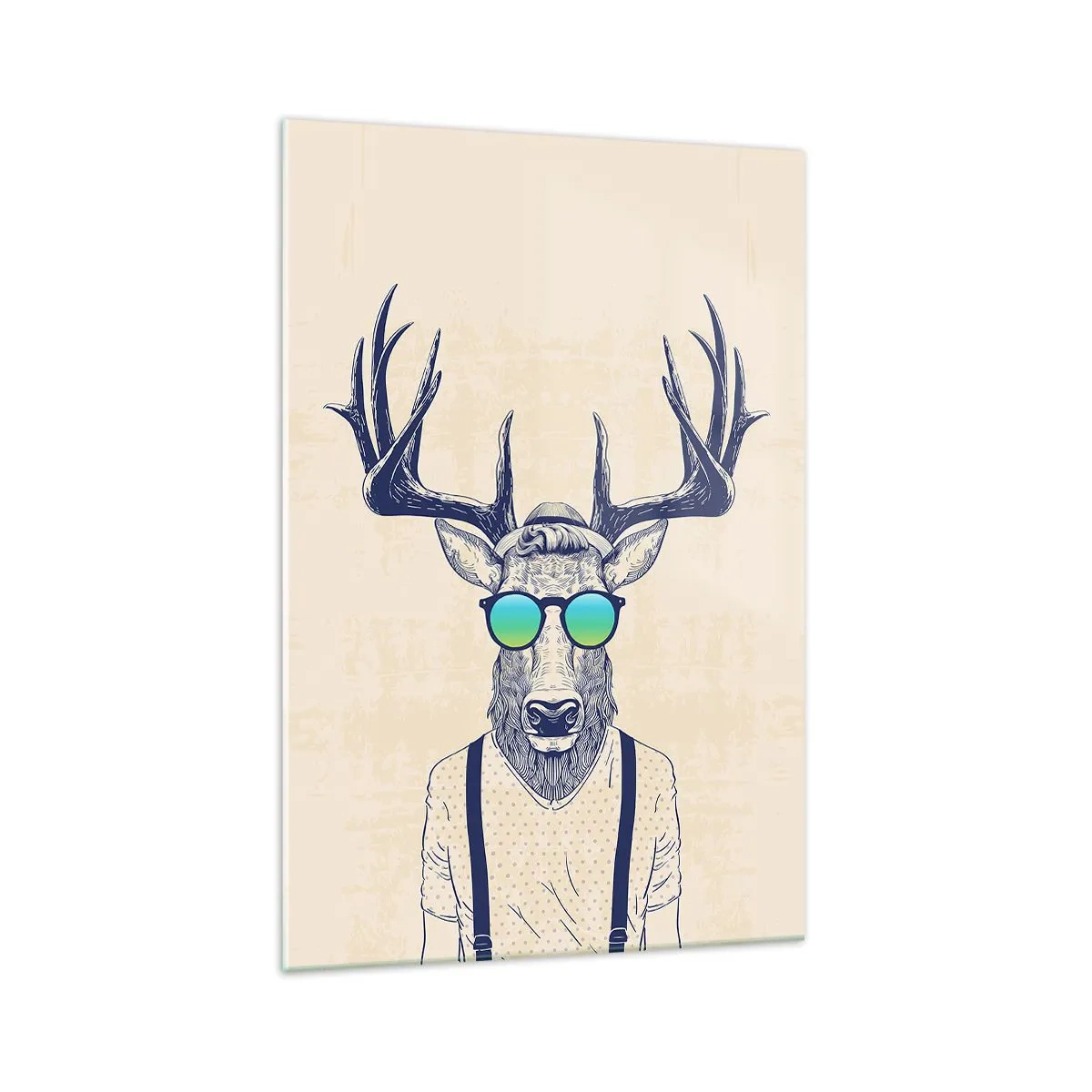 Glass picture - And Who Did You Expect? - 70x100 cm