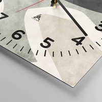 Clock face with numbers