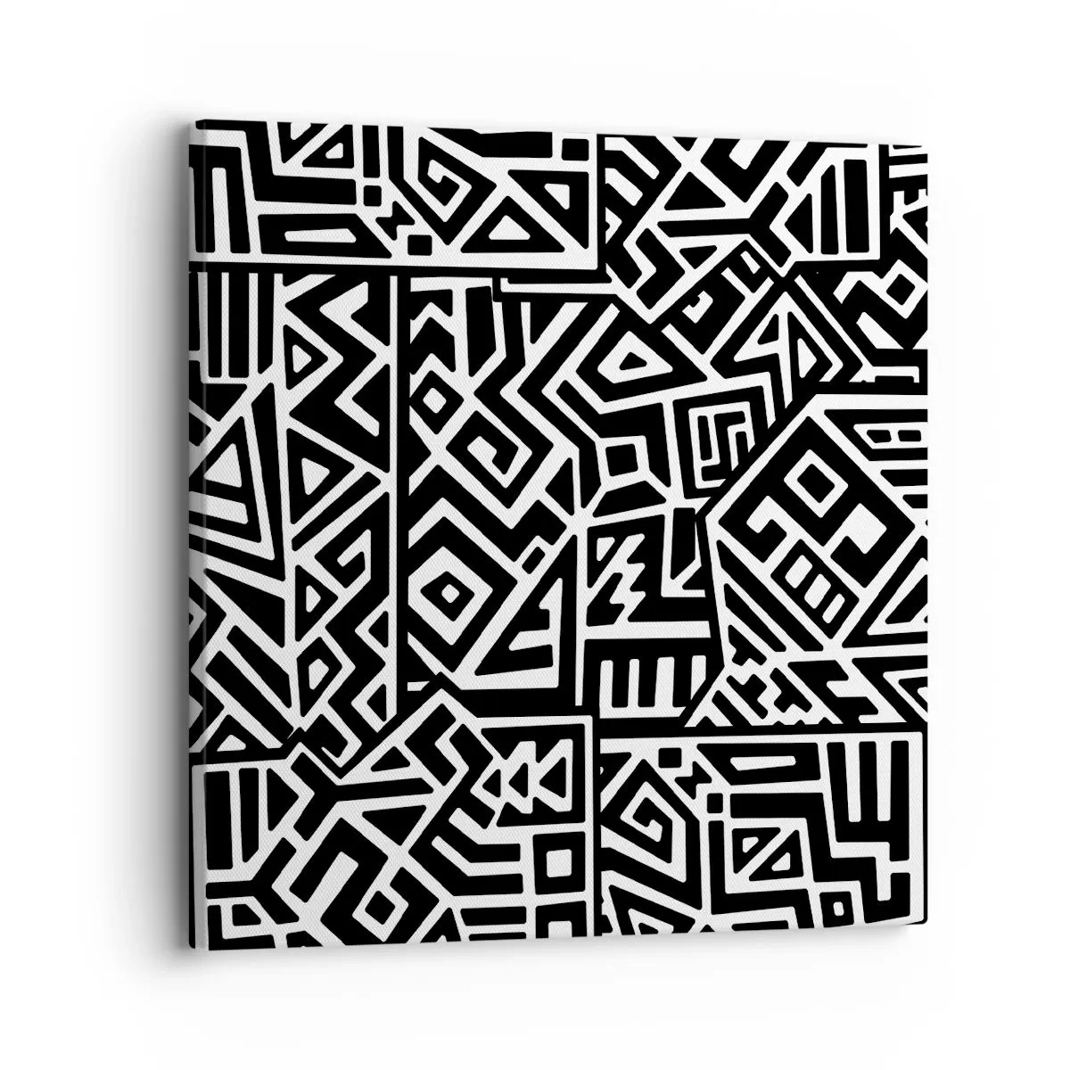 Canvas picture - Precolumbian Composition - 30x30 cm