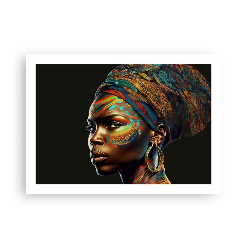 Poster - African Queen - 70x50 cm