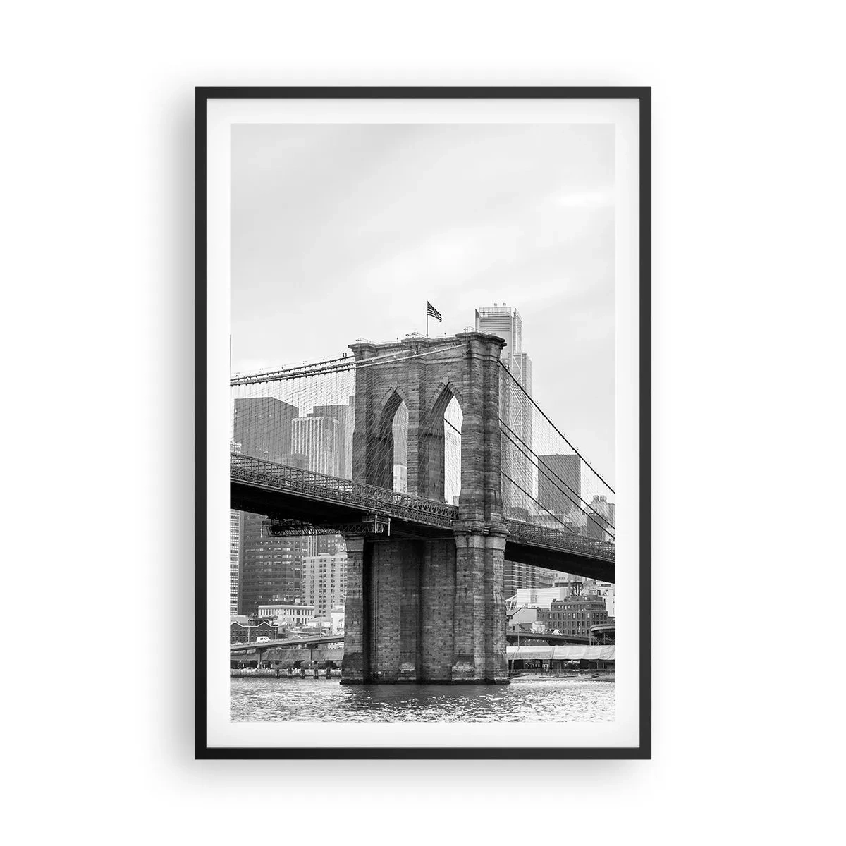 Poster in black frame - New York Style - 61x91 cm