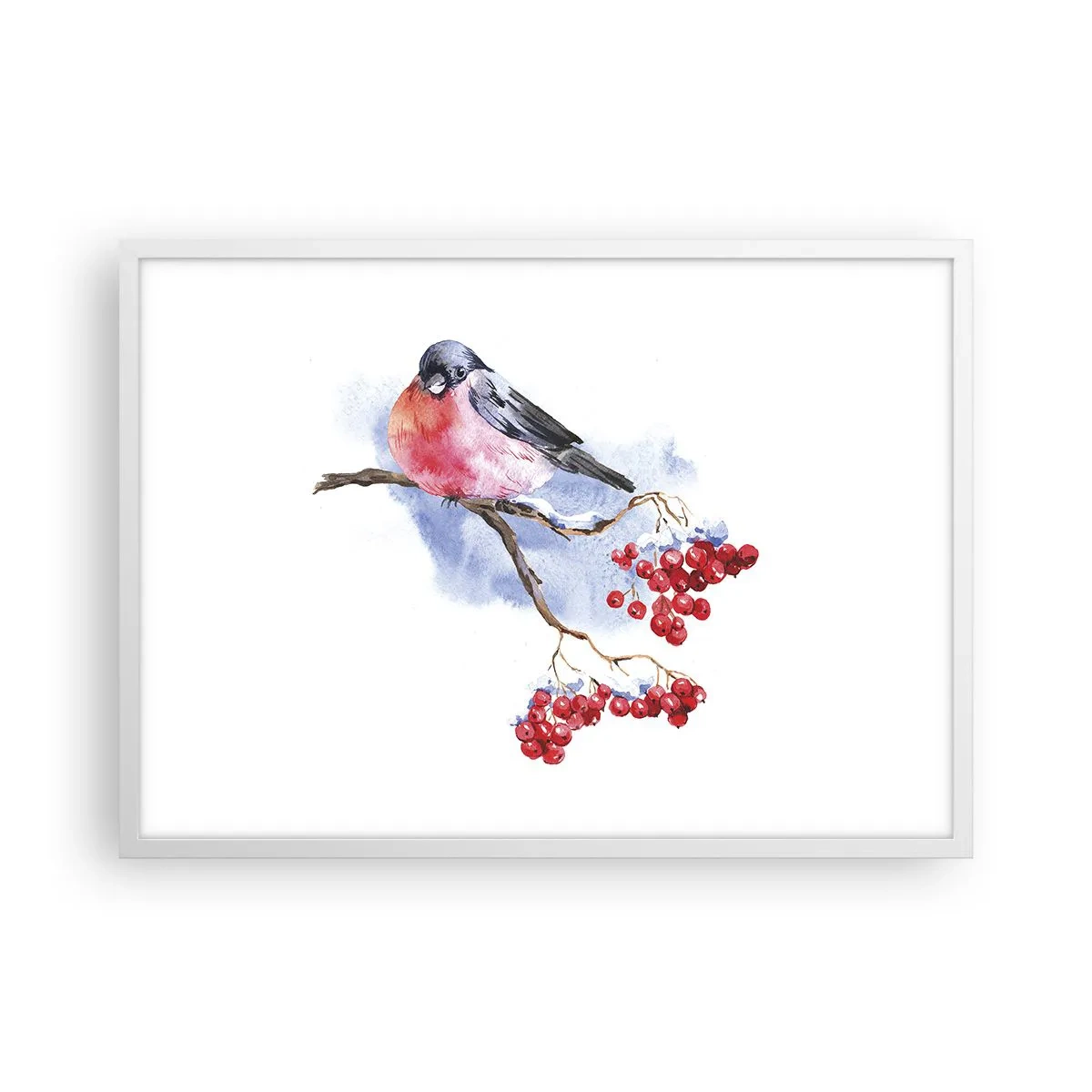 Poster in white frmae - Winter in Colour - 70x50 cm