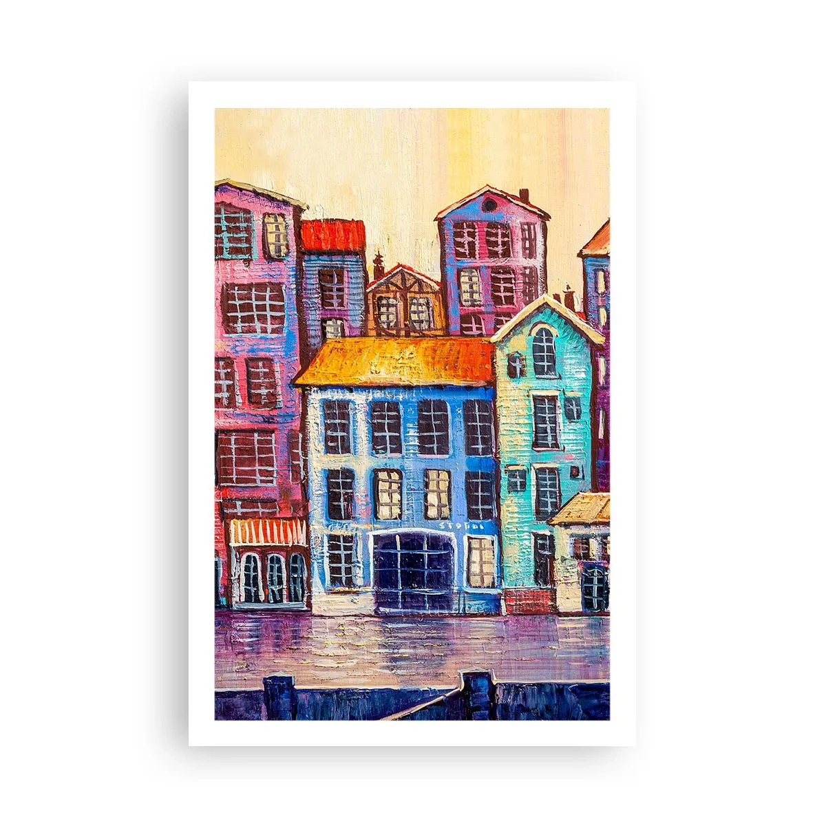 Poster - City Like From a Fairytale - 61x91 cm