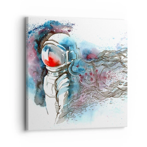 Canvas picture - Alone In Space - 30x30 cm