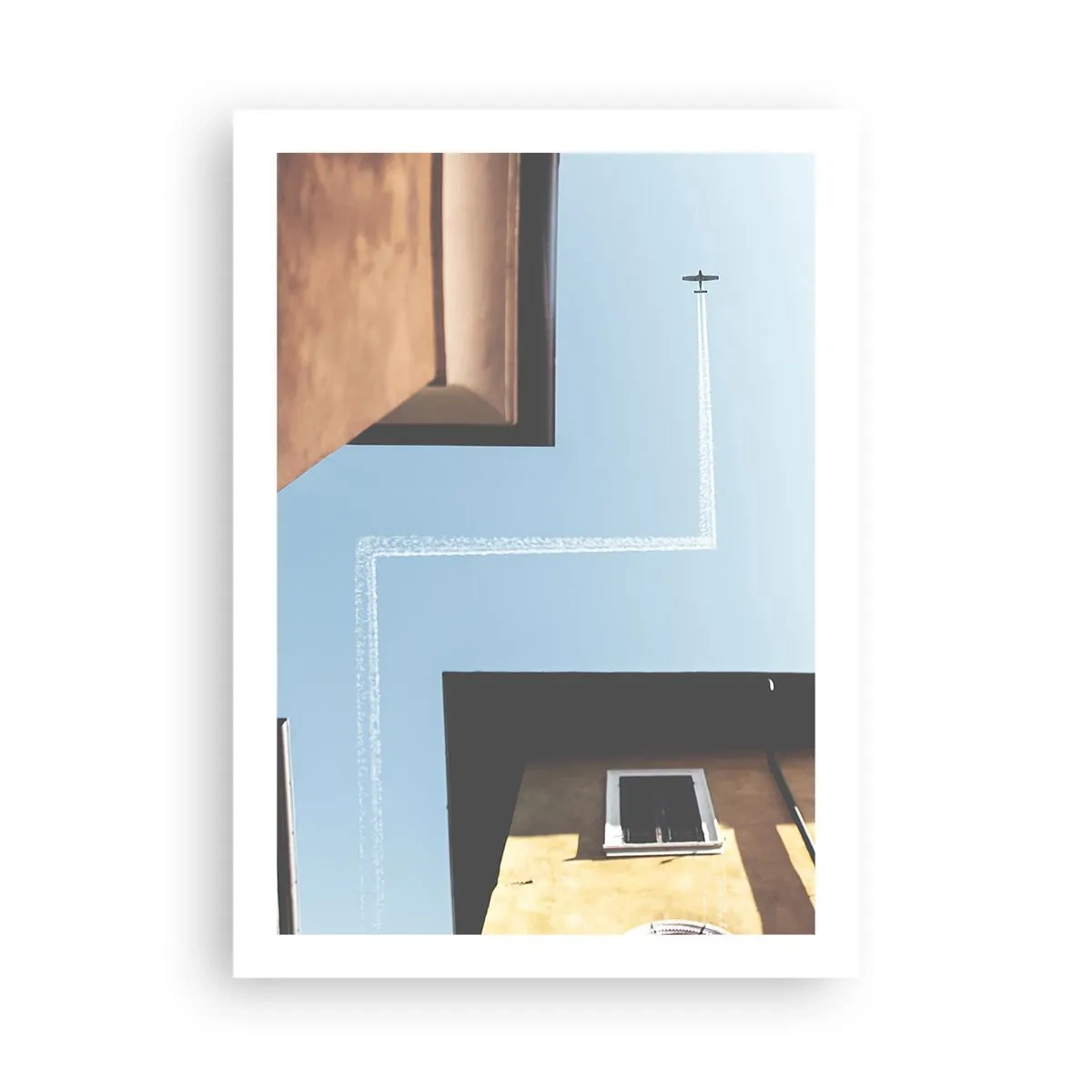 Poster - Above City Maze - 50x70 cm