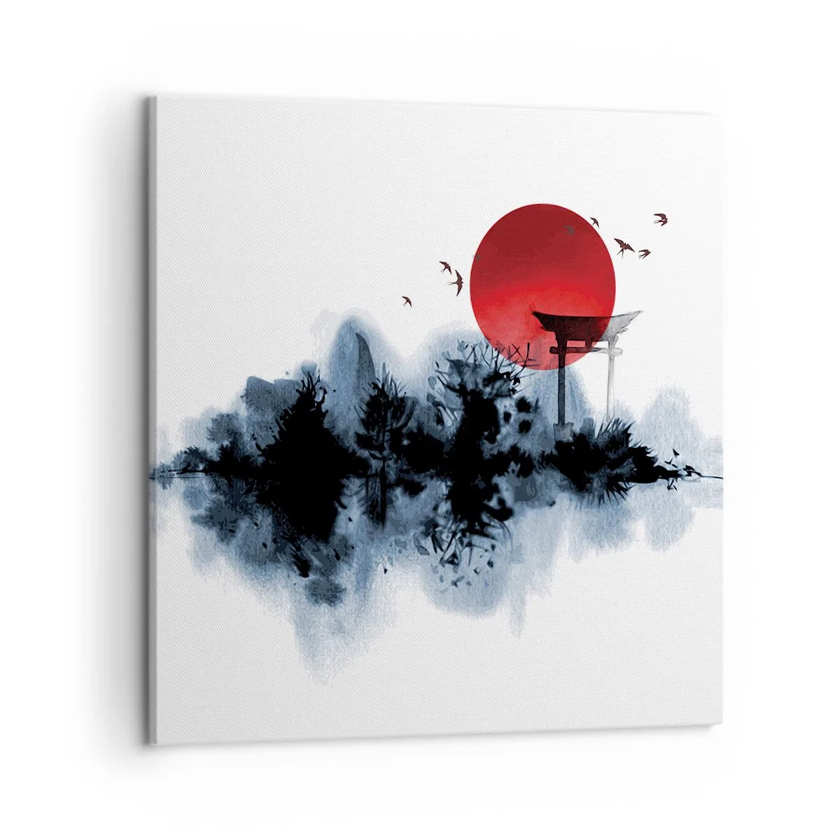 Canvas picture - Japanese View - 50x50 cm