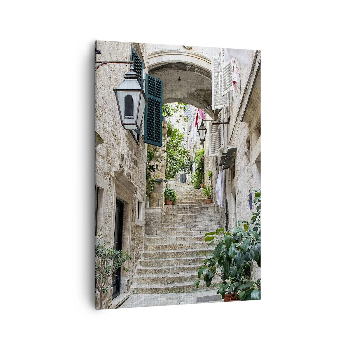 Canvas picture - Charming Alley - 70x100 cm