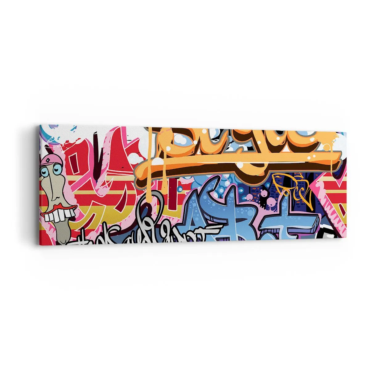 Canvas picture - Murals, Murals, Murals… - 90x30 cm