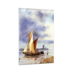 Glass picture - Return of Sailors - 70x100 cm